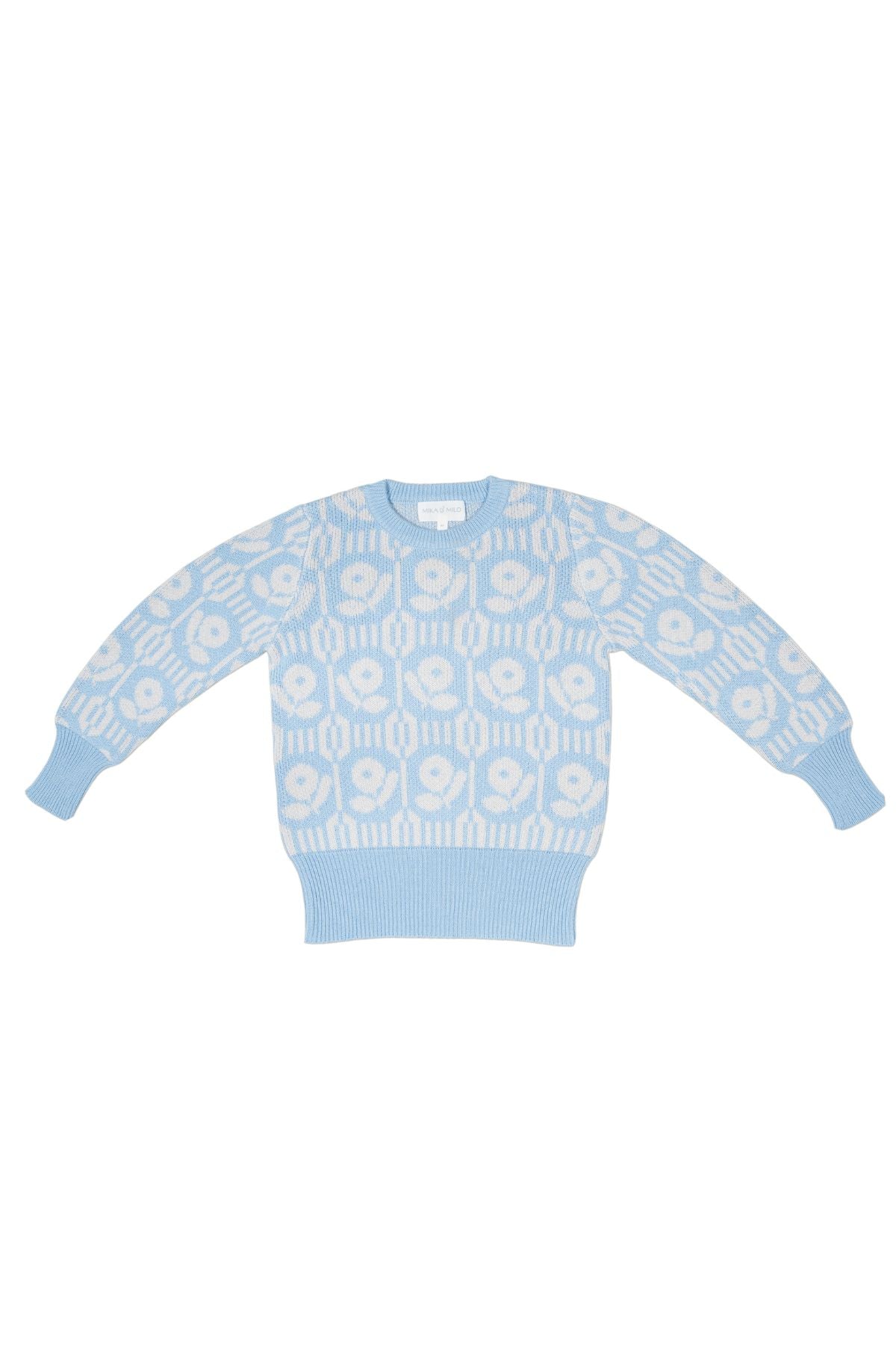 Flower Power Jumper | Sky