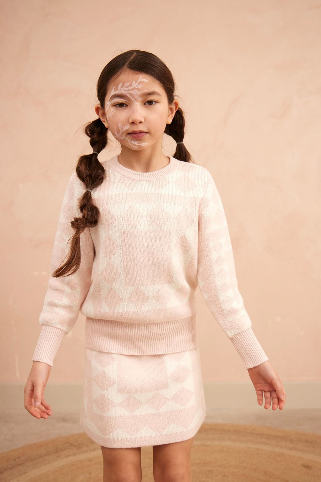 Aztec Jumper | Blush