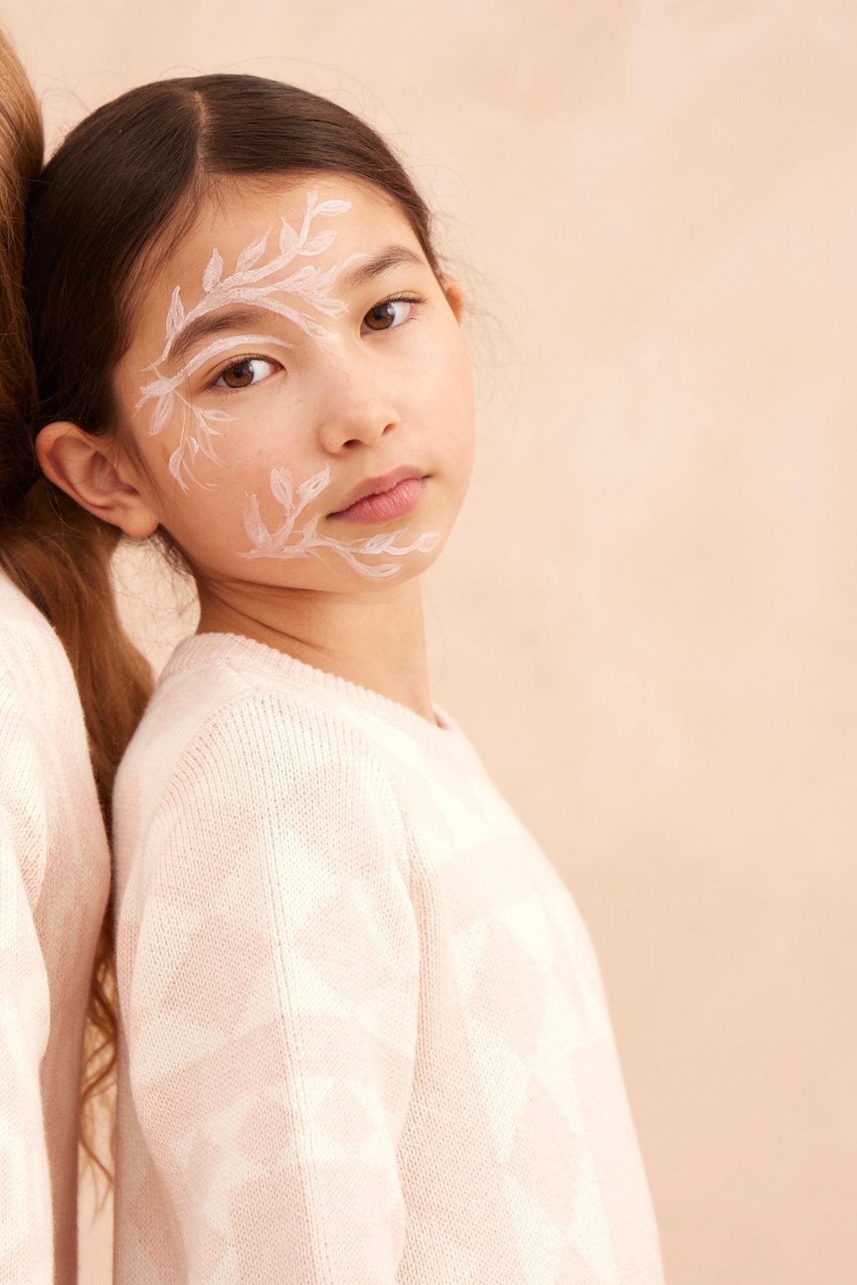 MIKA & MILO Aztec Jumper | Blush - - organic cotton cashmere