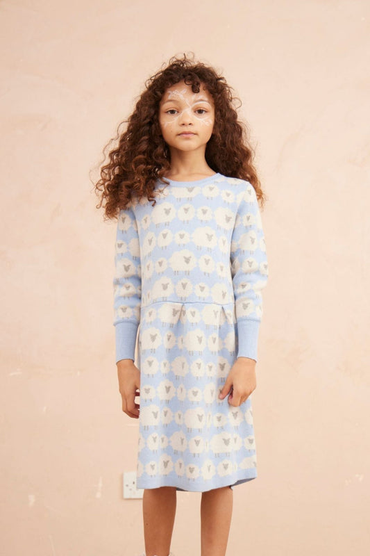 Little Bo Peep Dress | Sky