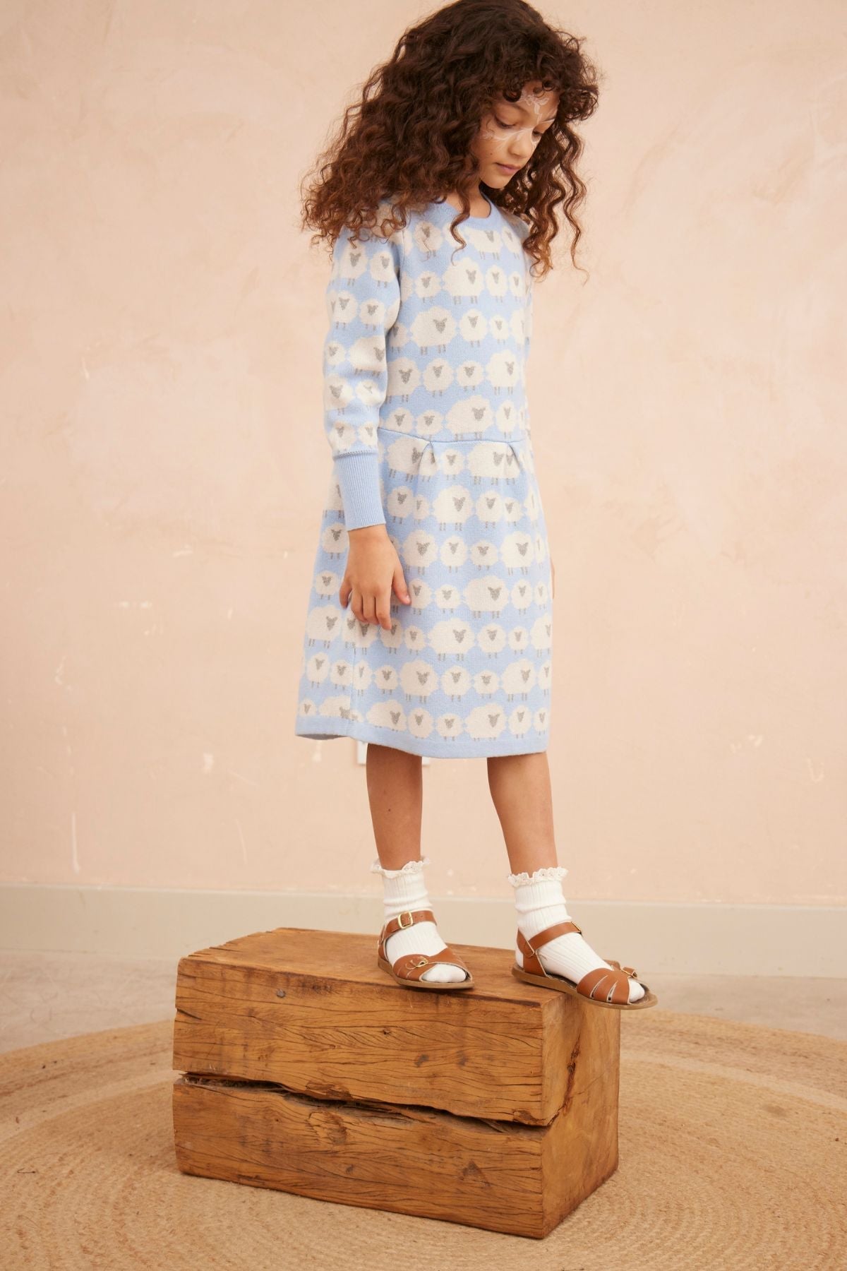 Little Bo Peep Dress | Sky