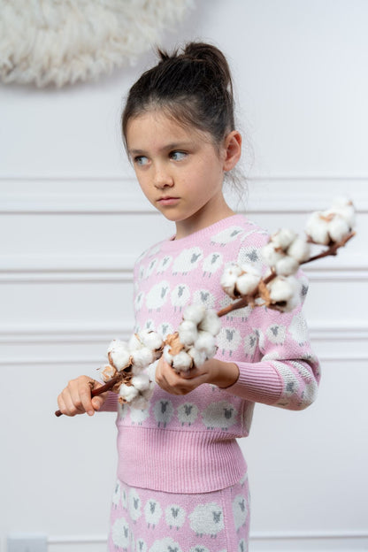 Little Bo Peep Pencil Skirt | Bubble Gum