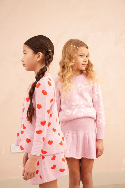 Pleated Tennis Skirt | Bubble Gum