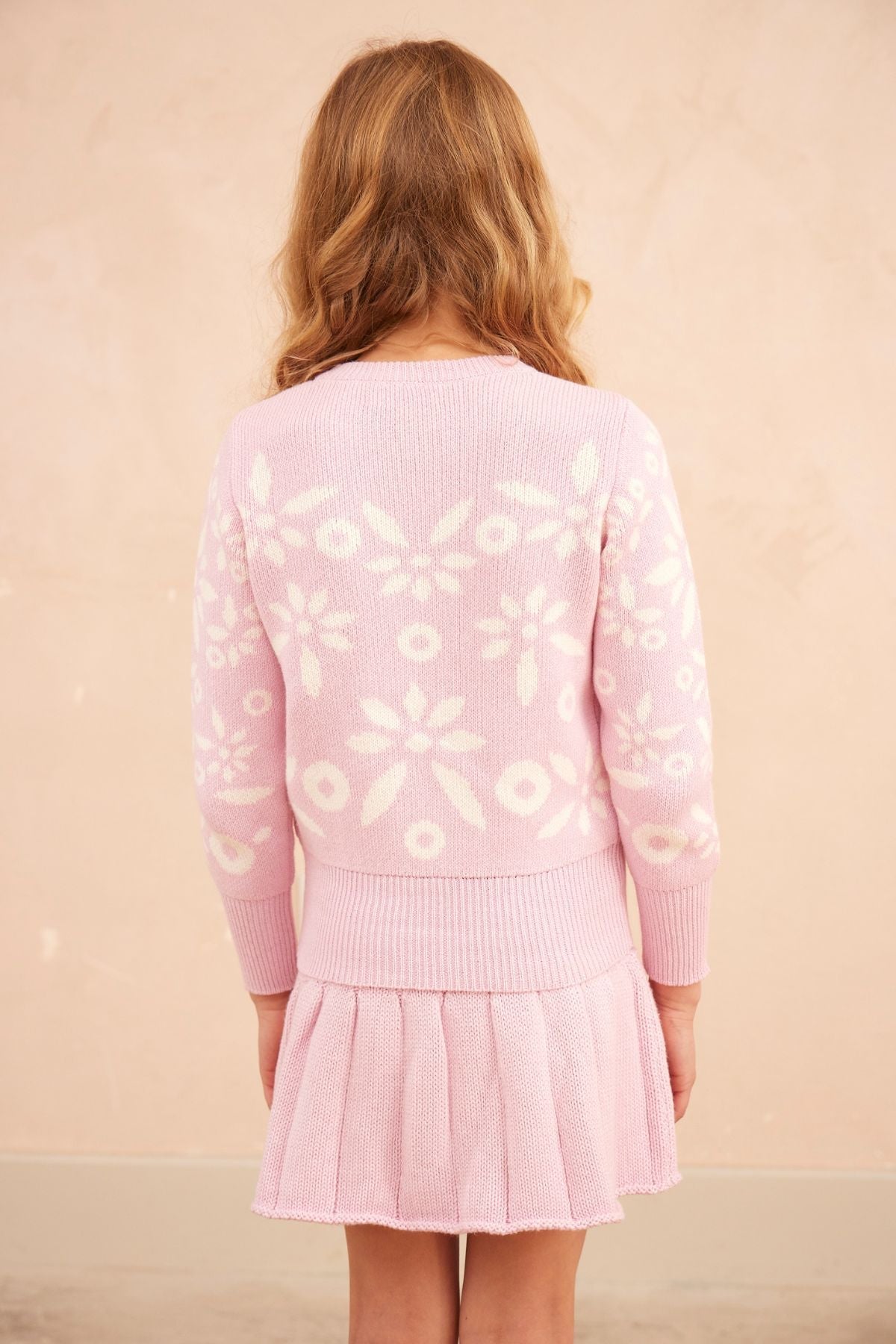 Snowflake Blossom Jumper | Bubble Gum
