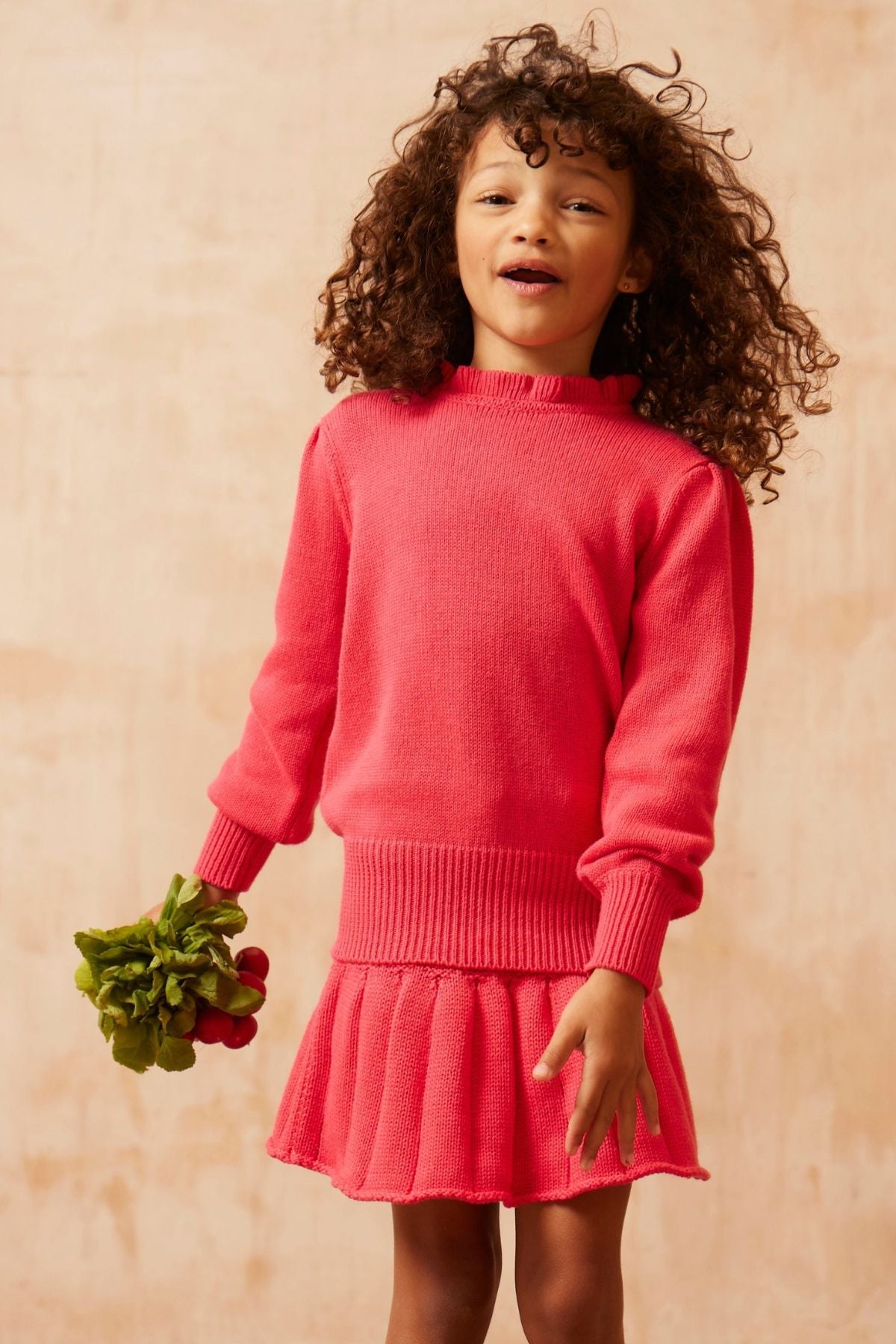 Pleated Tennis Skirt | Raspberry