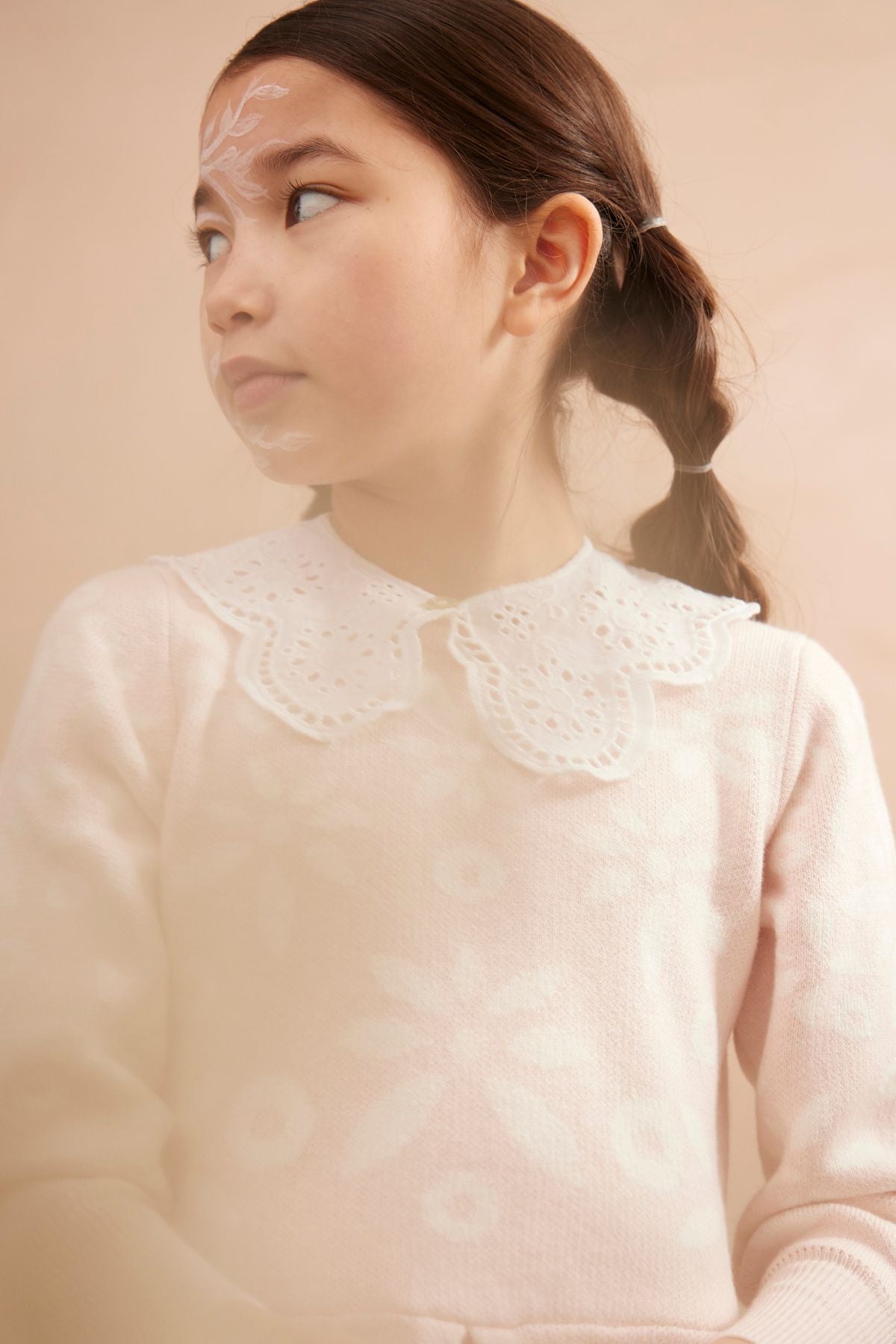 Snowflake Blossom Dress | Blush