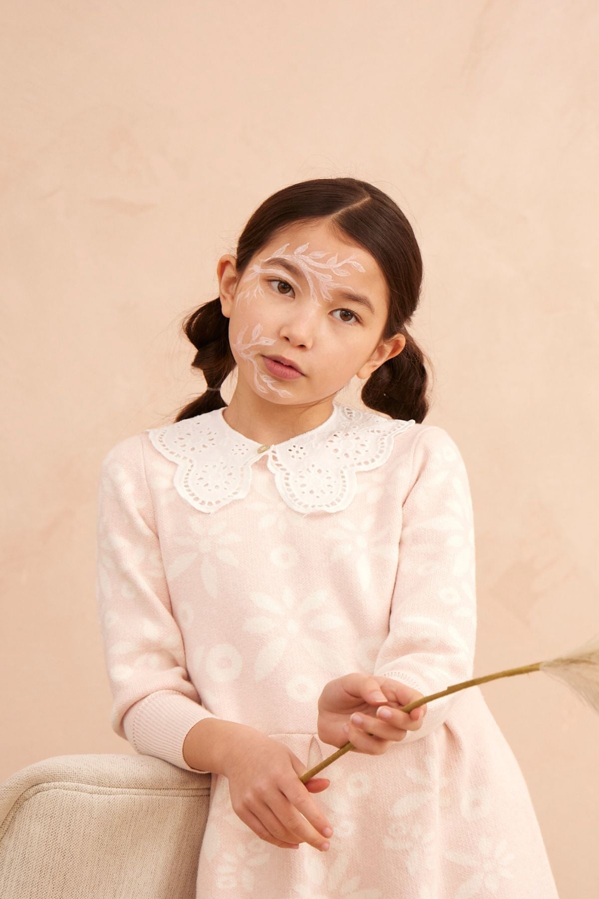 Snowflake Blossom Dress | Blush