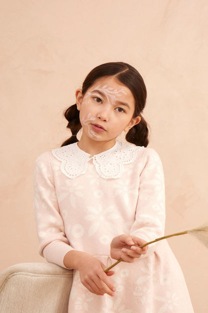 Snowflake Blossom Dress | Blush