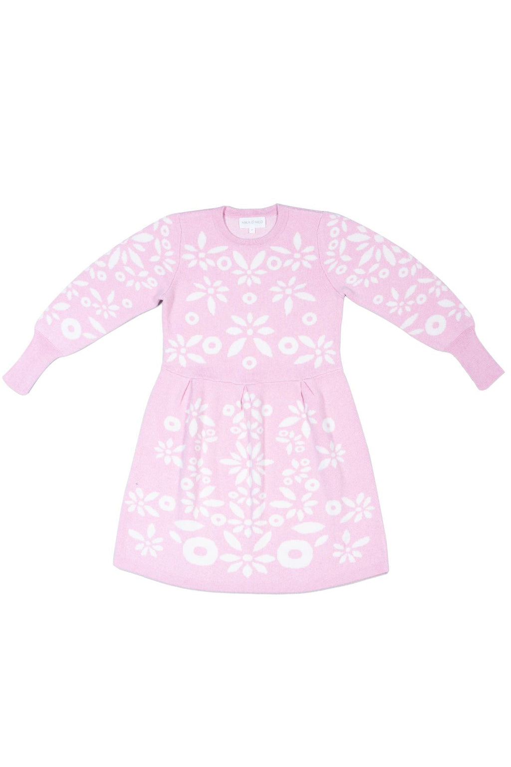 Snowflake Blossom Dress | Bubble Gum