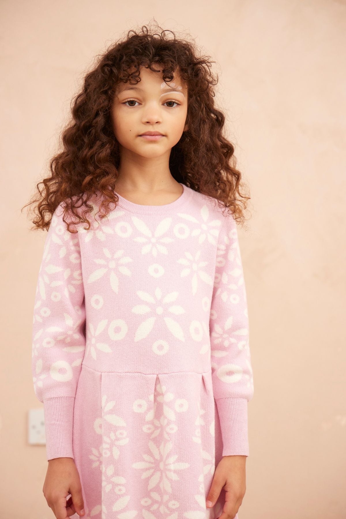 Snowflake Blossom Dress | Bubble Gum