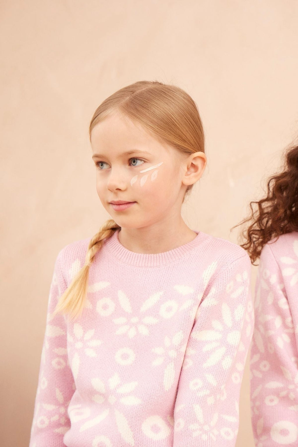 Snowflake Blossom Jumper | Bubble Gum
