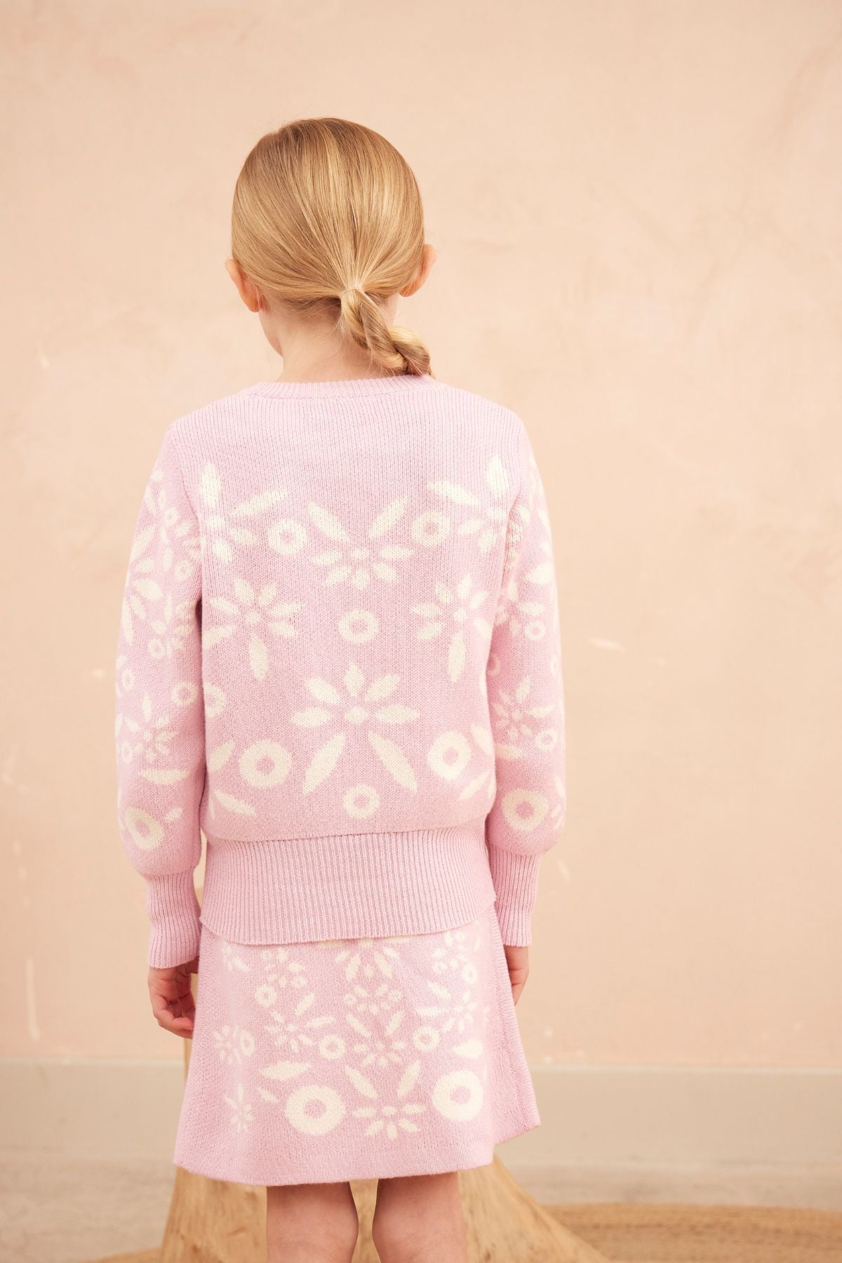 Snowflake Blossom Jumper | Bubble Gum