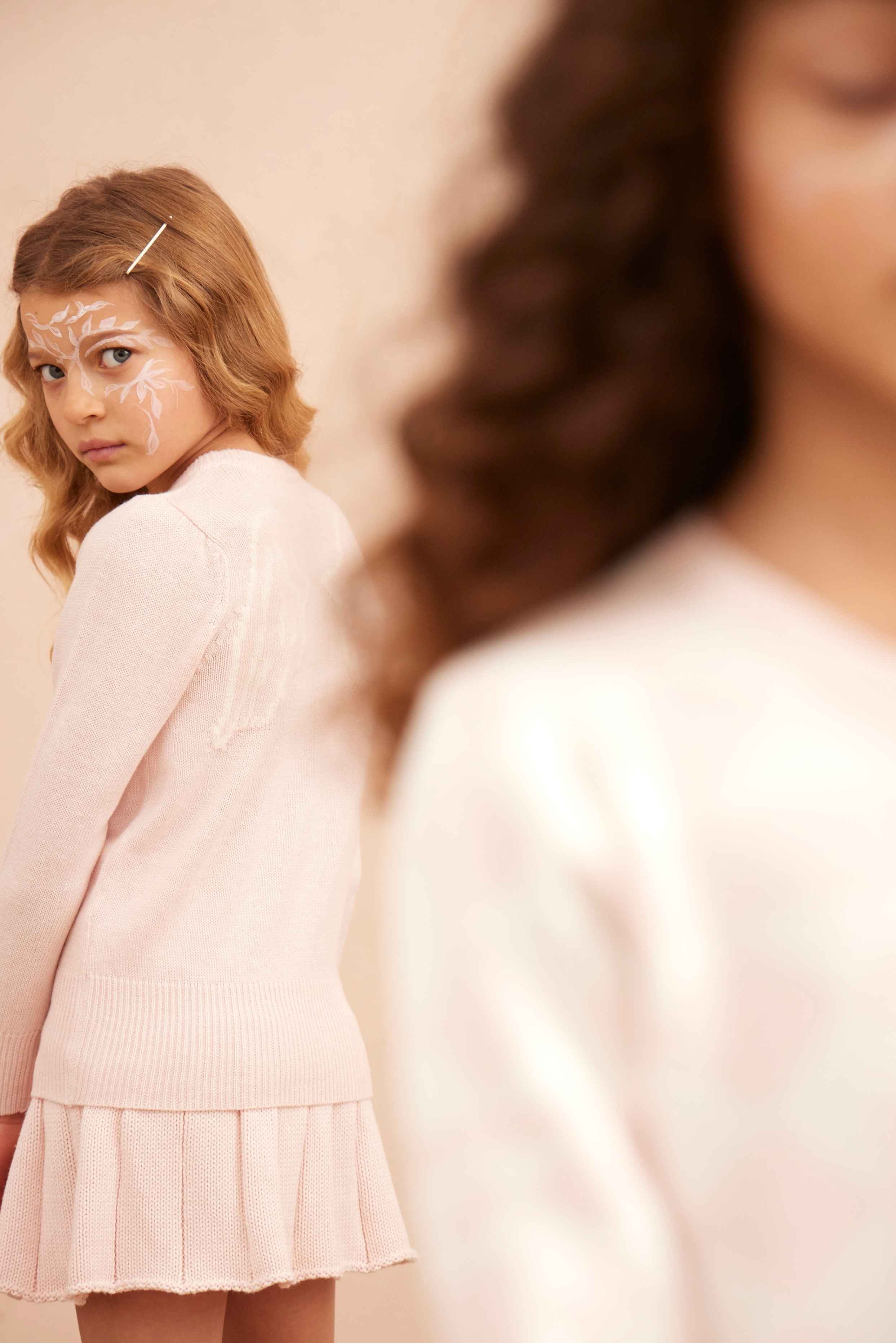 Angel Wings Jumper | Blush