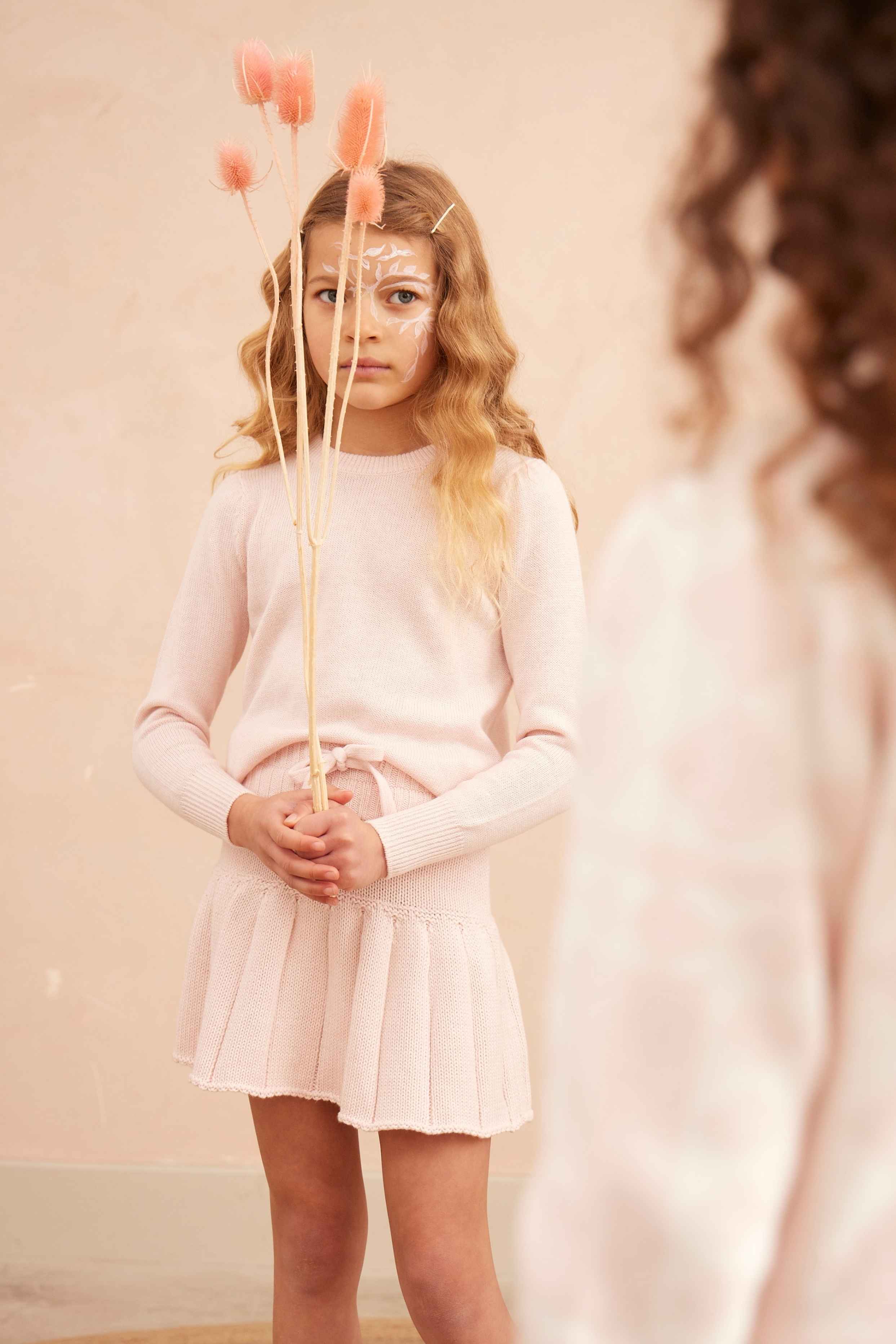 Angel Wings Jumper | Blush