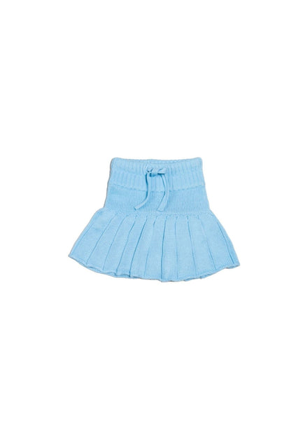 Pleated Tennis Skirt | Sky