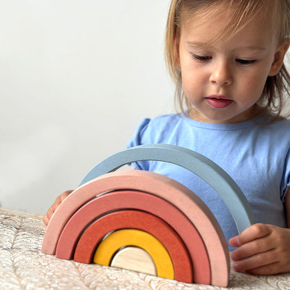 Sunset Tunnel | natural wooden toy for toddlers UK