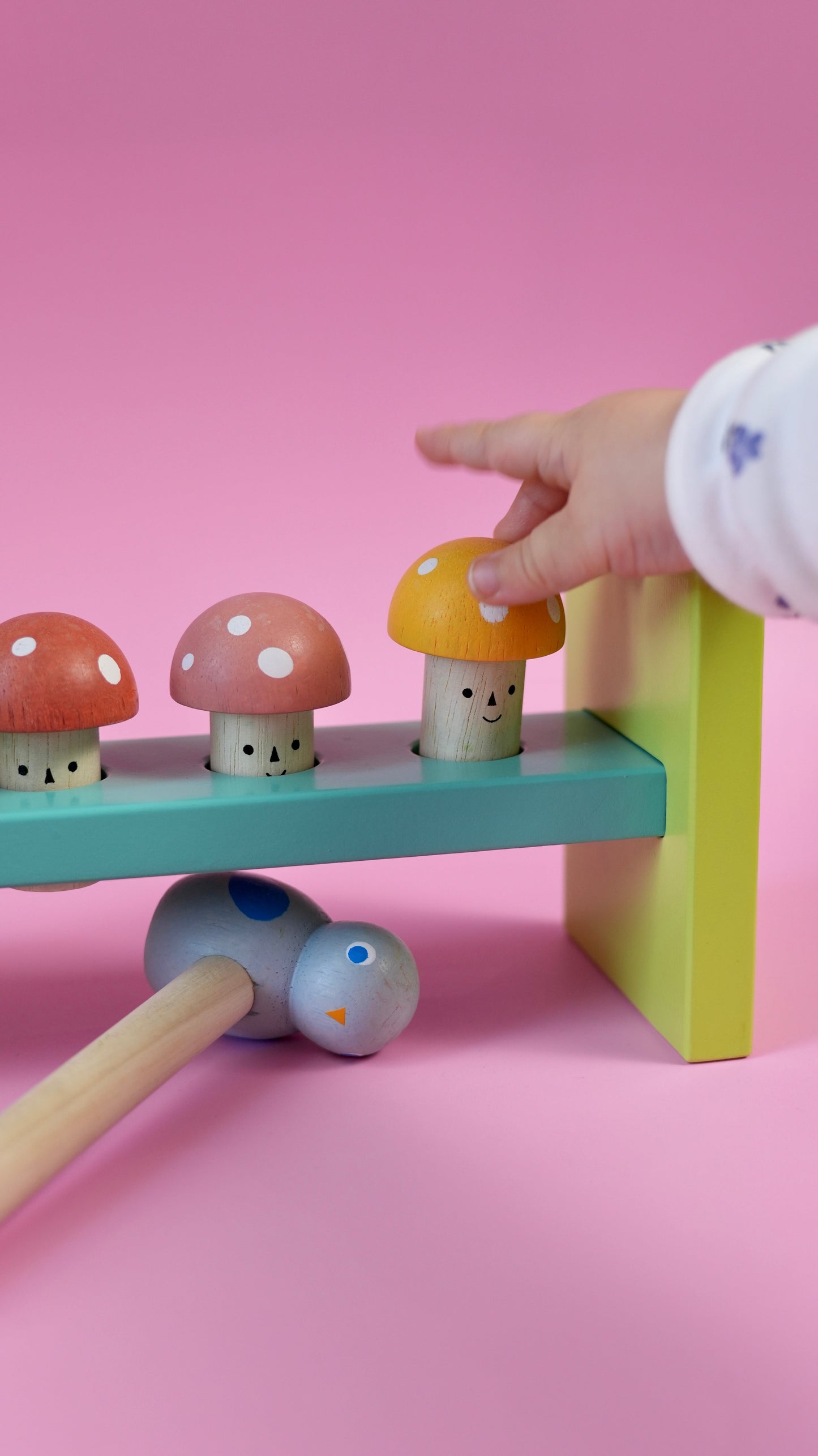 Woodland Hammer Toy — Montessori wooden toy UK | KIDDYKIND