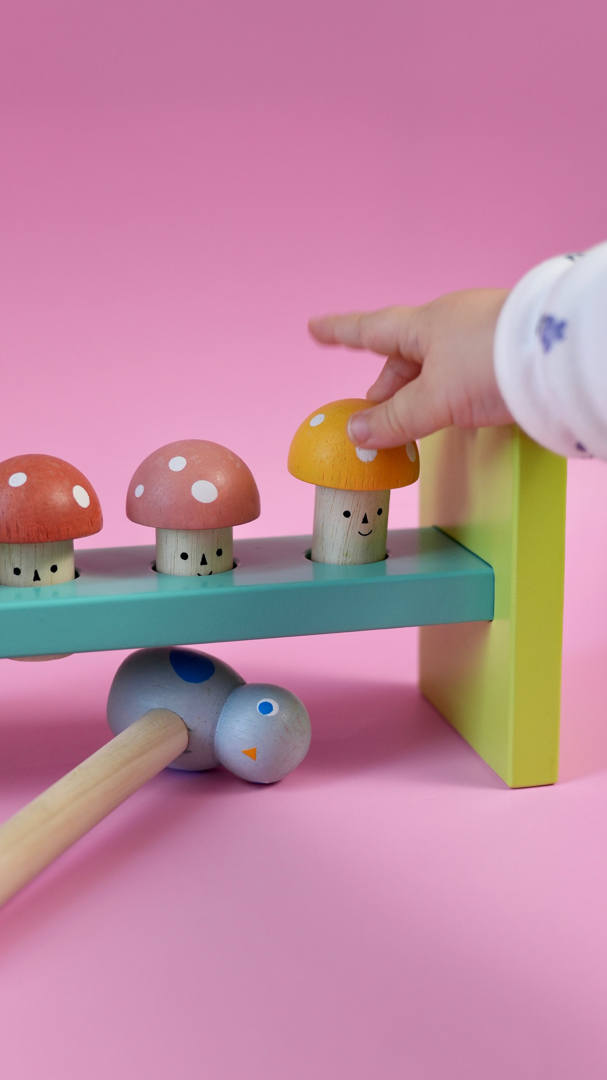 Woodland Hammer Toy — Montessori wooden toy UK | KIDDYKIND