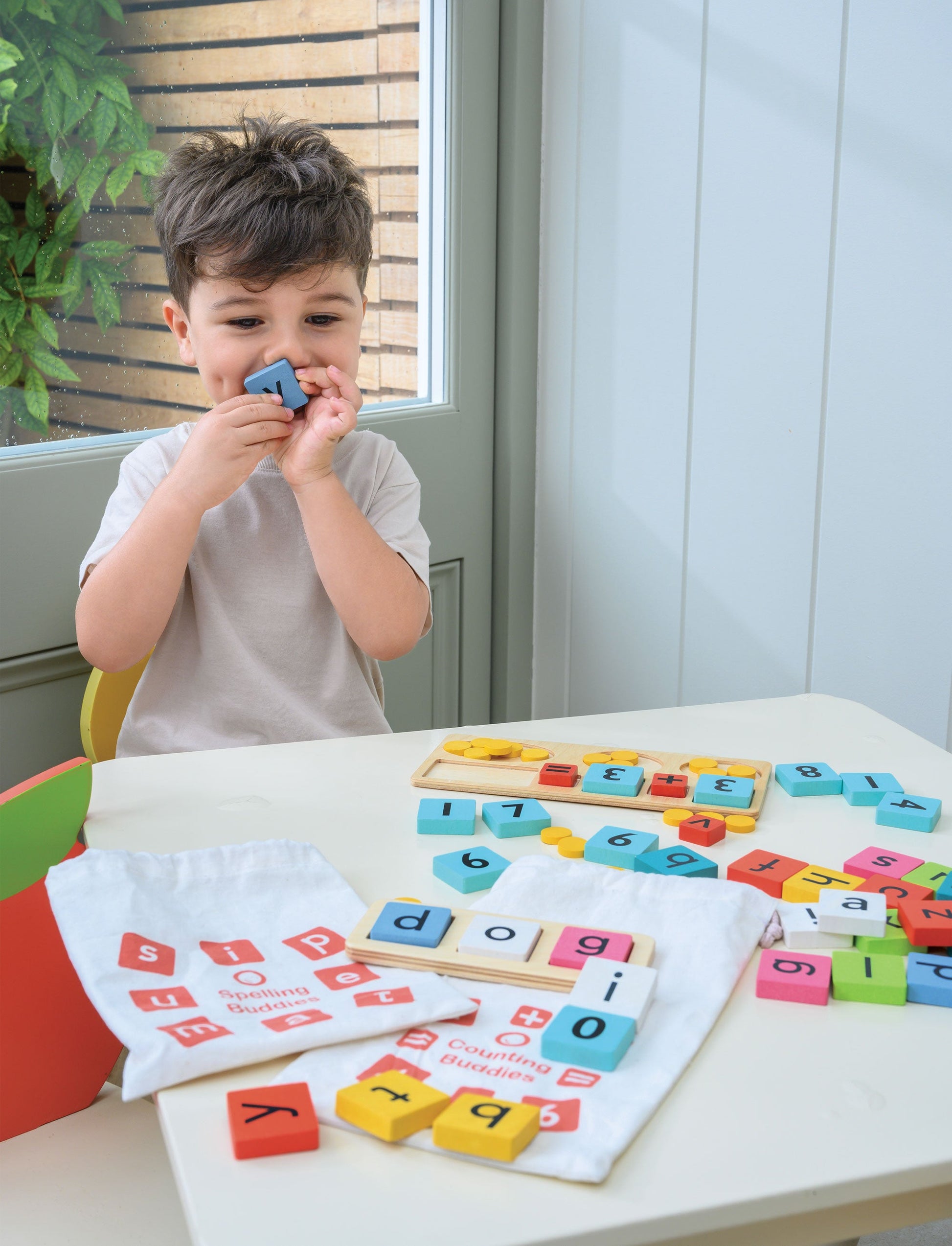 Spelling Buddies | open-ended wooden toy for kids UK