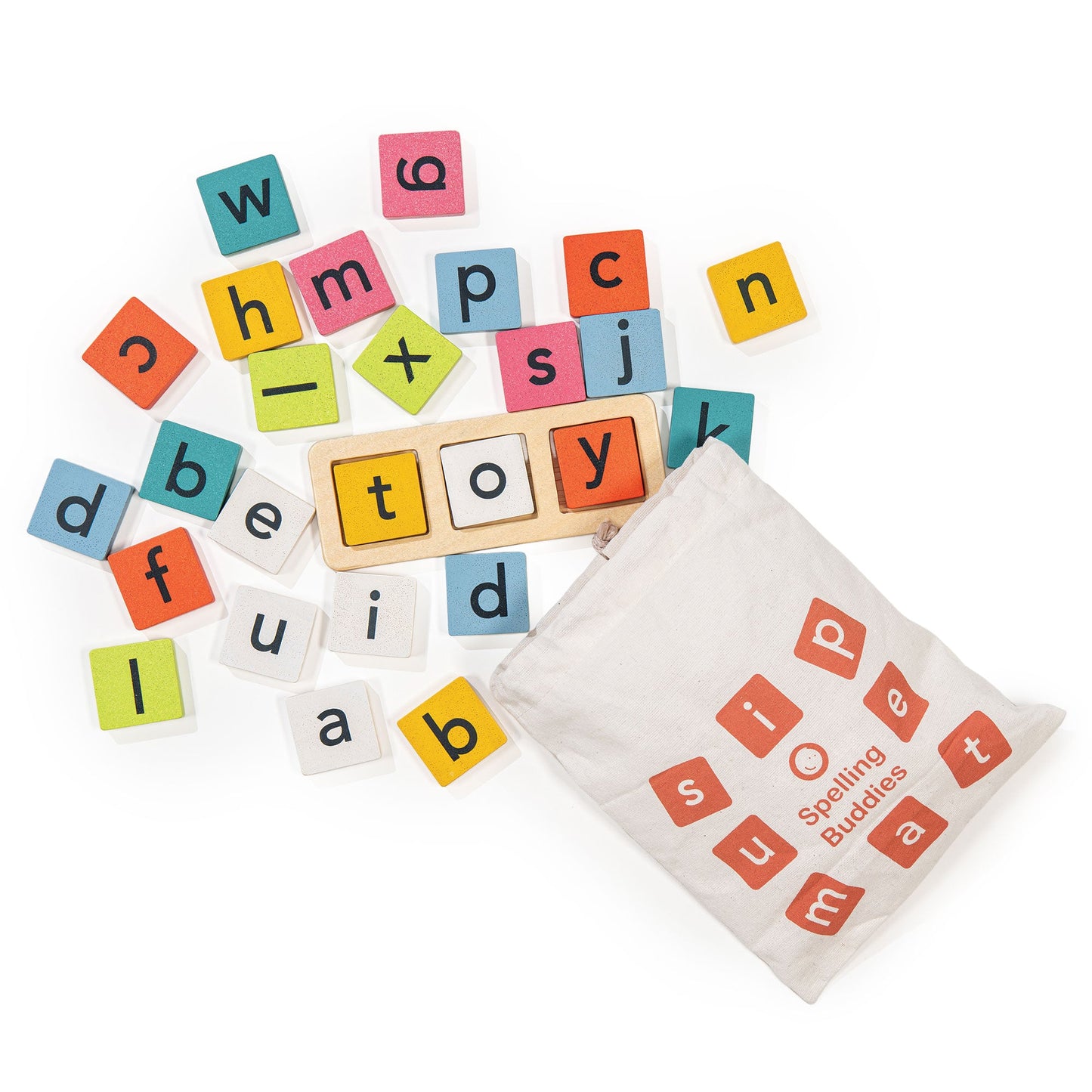 Spelling Buddies | open-ended wooden toy for kids UK