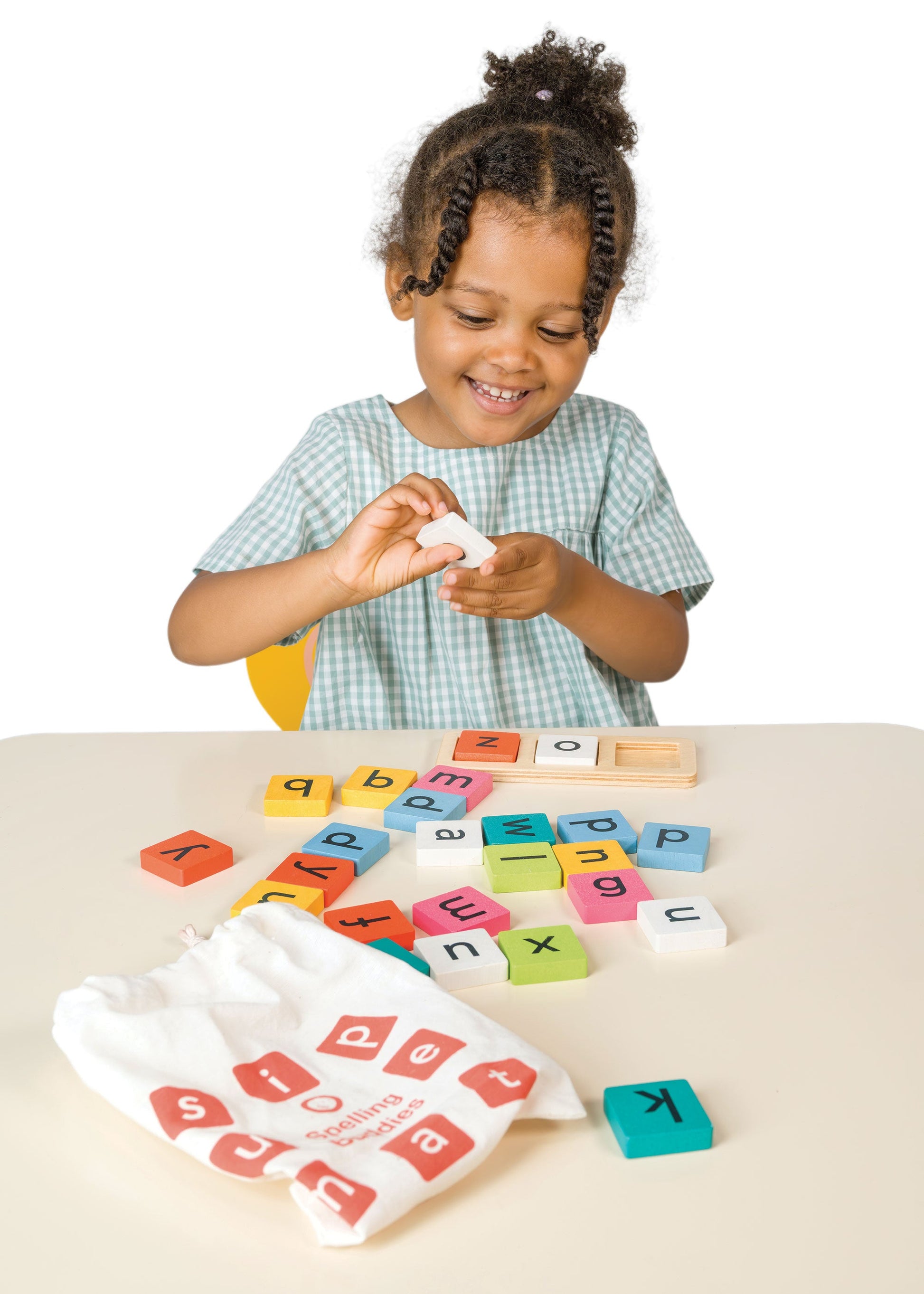 Spelling Buddies | open-ended wooden toy for kids UK