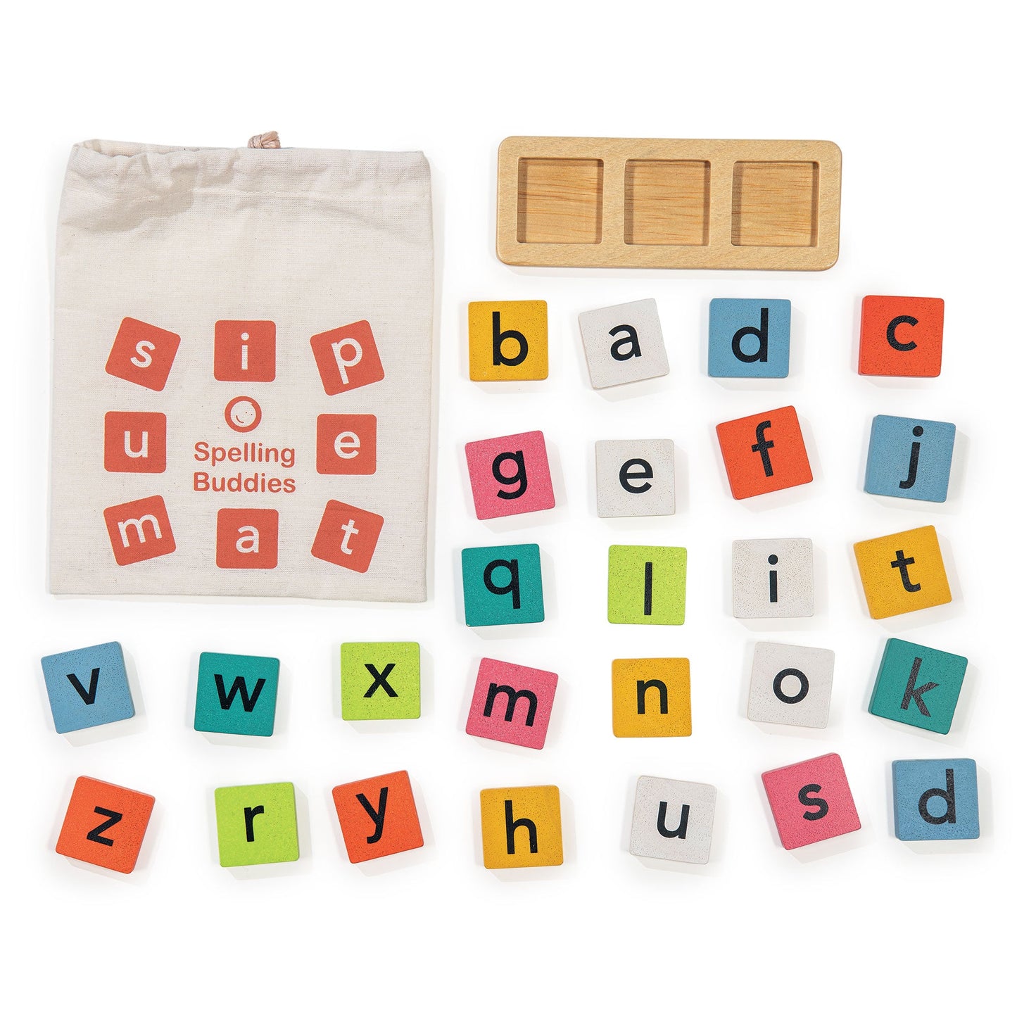 Spelling Buddies | open-ended wooden toy for kids UK