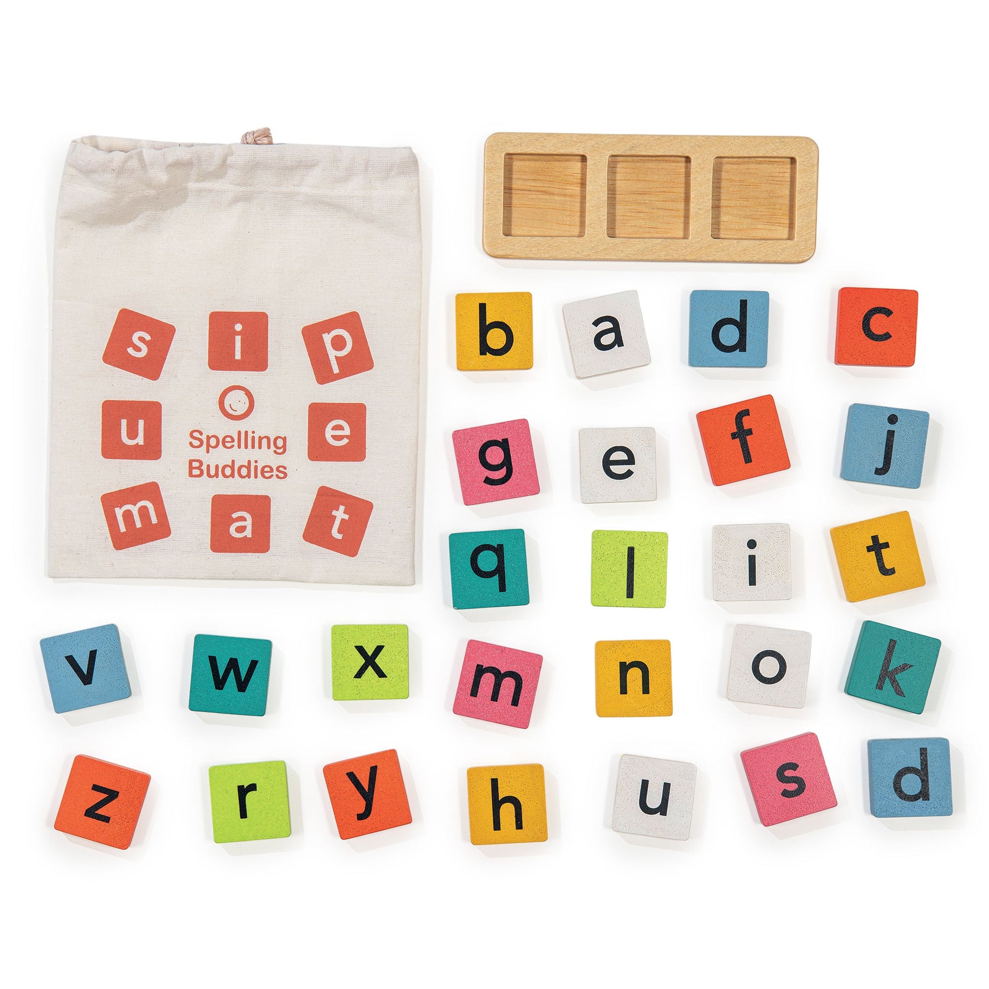 Spelling Buddies | open-ended wooden toy for kids UK