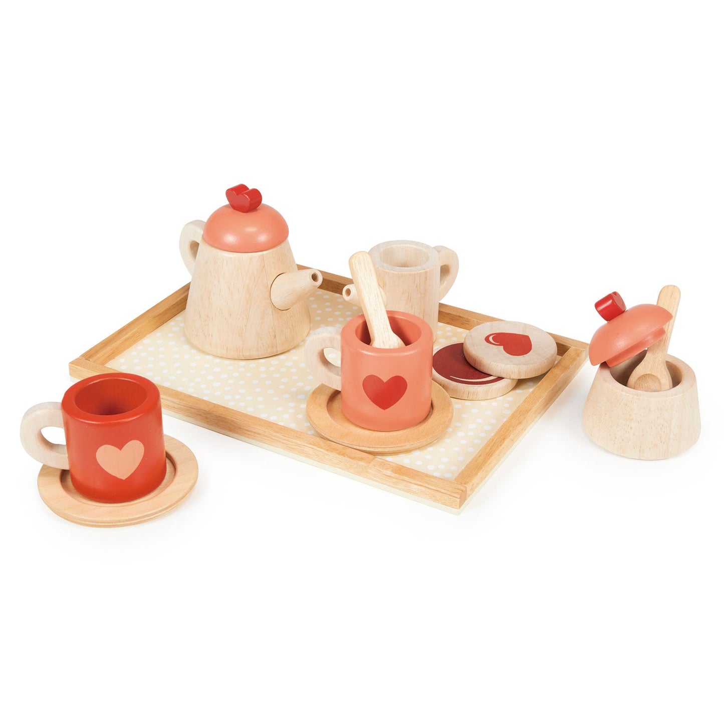 Sustainable Montessori toy: Tea Time Tray Set | KIDDYKIND