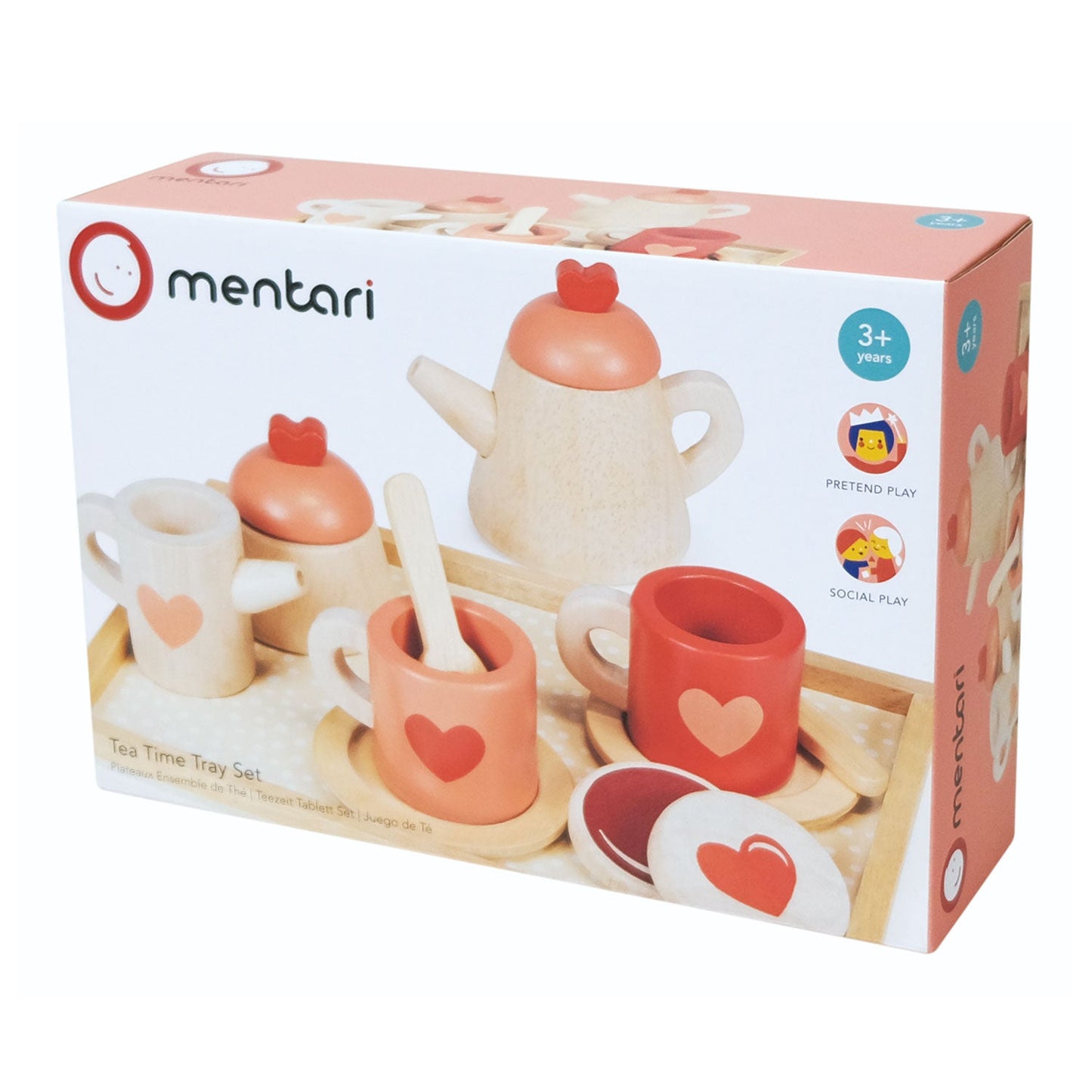 Sustainable Montessori toy: Tea Time Tray Set | KIDDYKIND