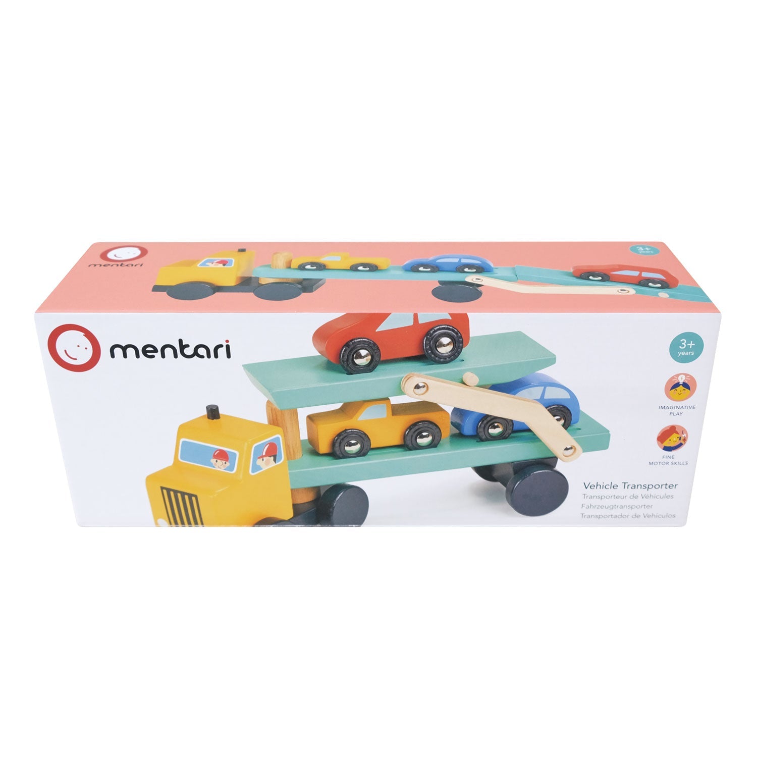 Vehicle Transporter — Montessori wooden toy UK | KIDDYKIND