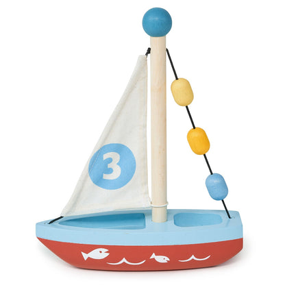 Wooden Sailing Boat