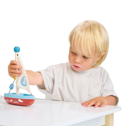 Wooden Sailing Boat