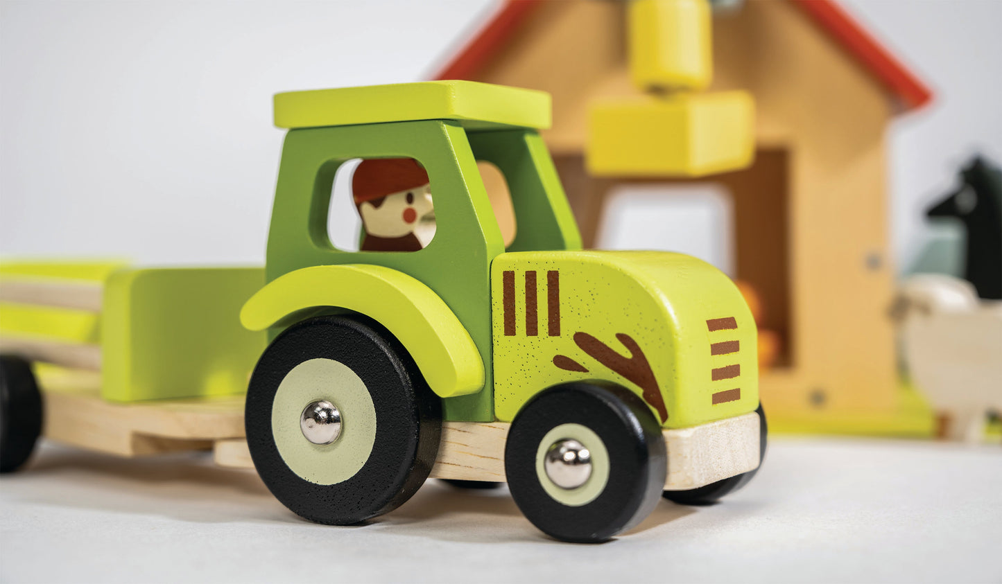 Tractor and Trailer by ThreadBeardesign, vetted by KIDDYKIND