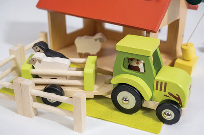 Tractor and Trailer by ThreadBeardesign, vetted by KIDDYKIND