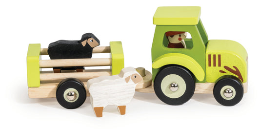 Tractor and Trailer by ThreadBeardesign, vetted by KIDDYKIND