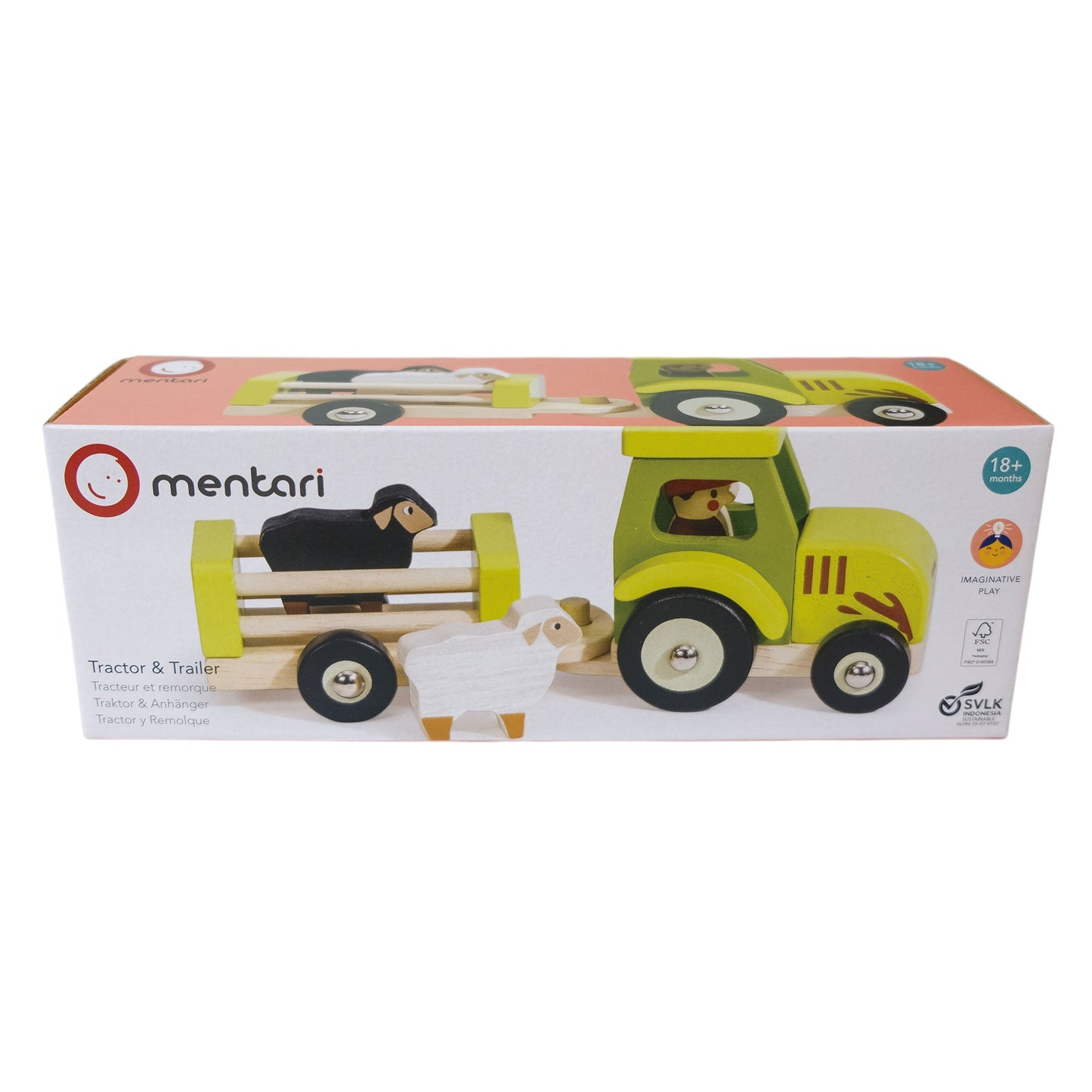 Tractor and Trailer by ThreadBeardesign, vetted by KIDDYKIND