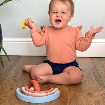Sunset Tunnel | natural wooden toy for toddlers UK