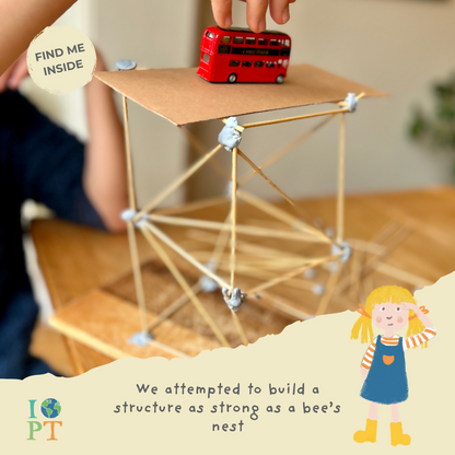 Sustainable Montessori toy: BUZZING BEES - Children’s eco activity kit (Age 5+) | KIDDYKIND
