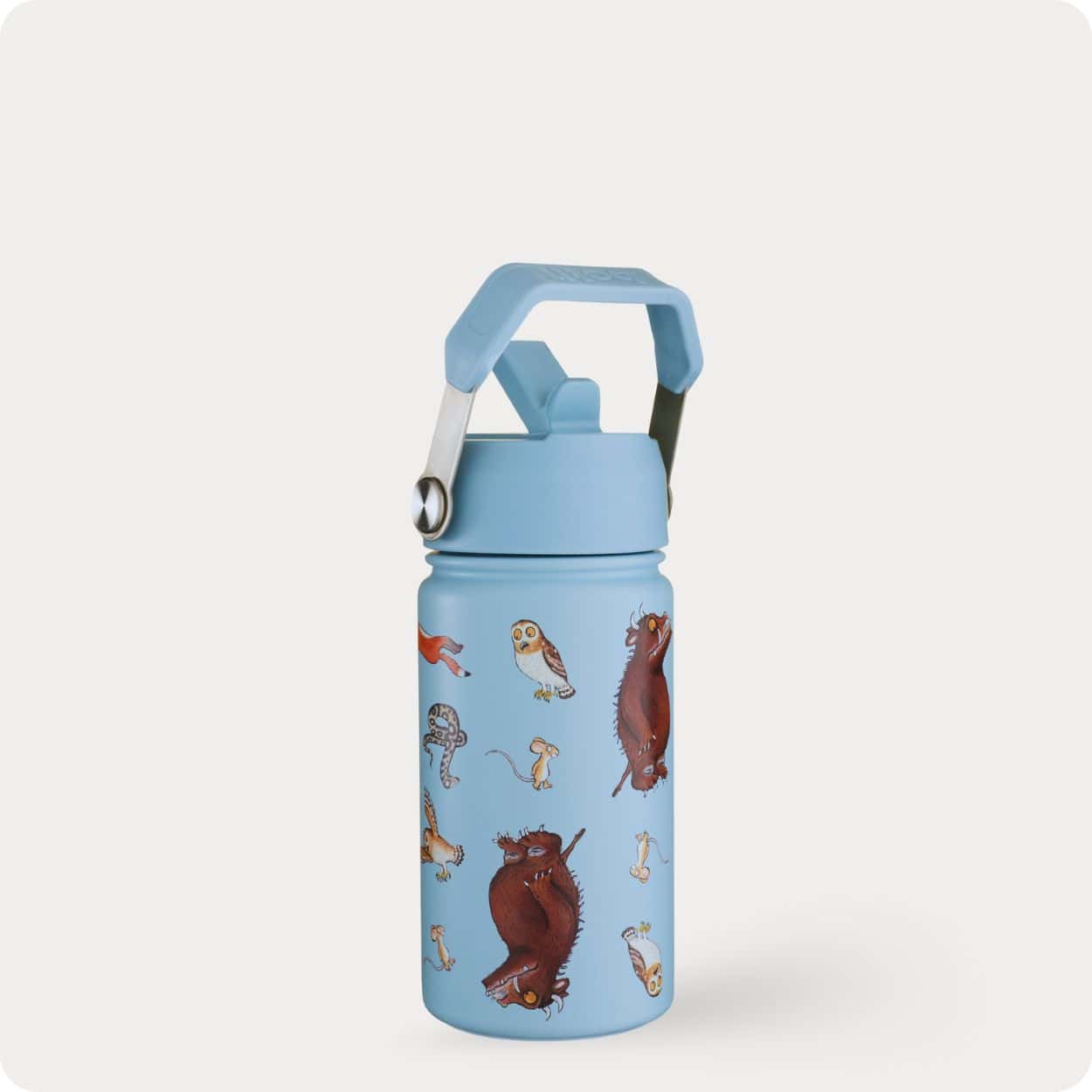 400ml Epic Gruffalo Stainless Steel Kids Drinks Bottle | Blue | BOTL | stainless steel plastic-free kids UK — KIDDYKIND