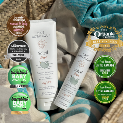 Organic Baby Sunscreen - Soleil Bebe