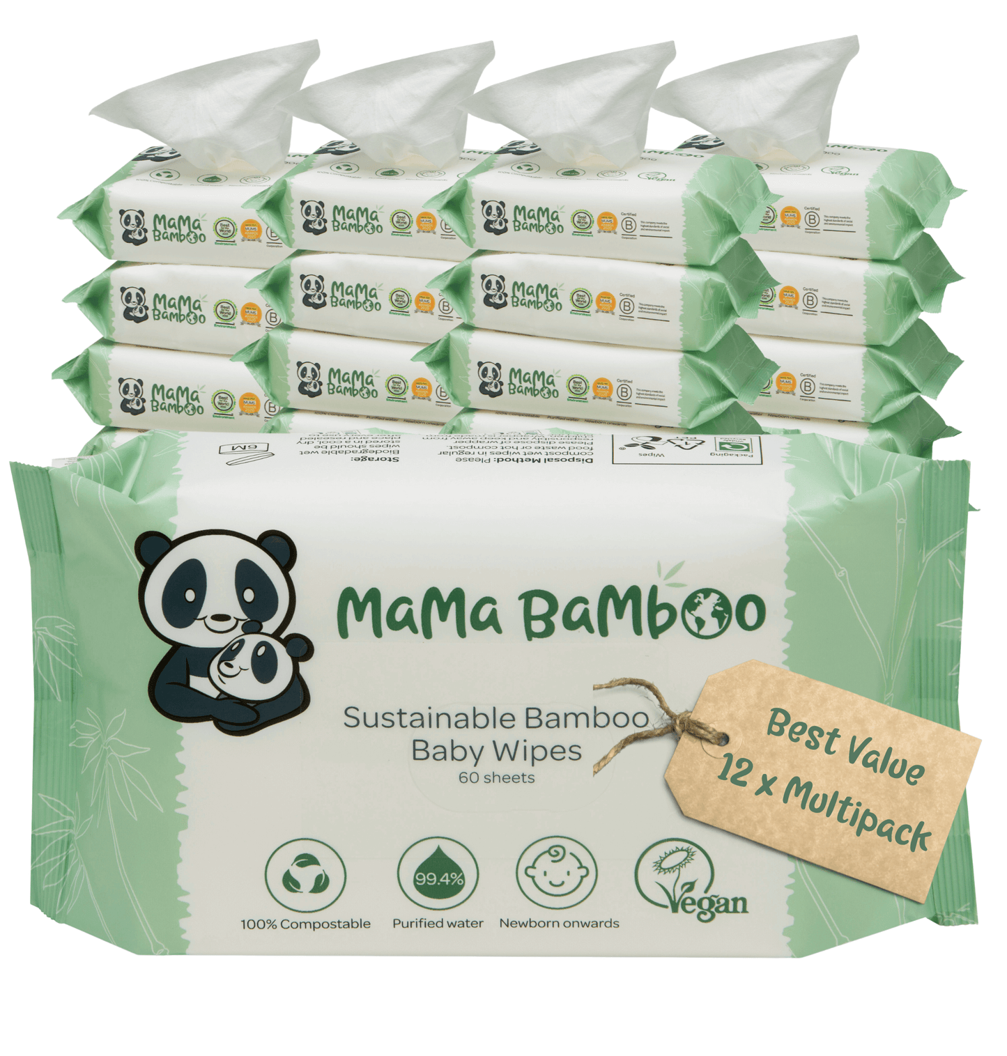 Bamboo Baby Wipes