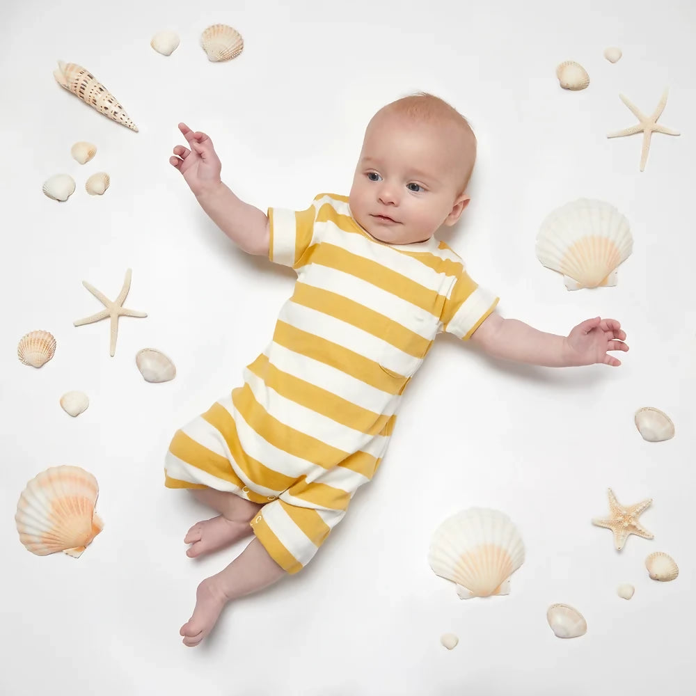 Organic Cotton Reef Romper