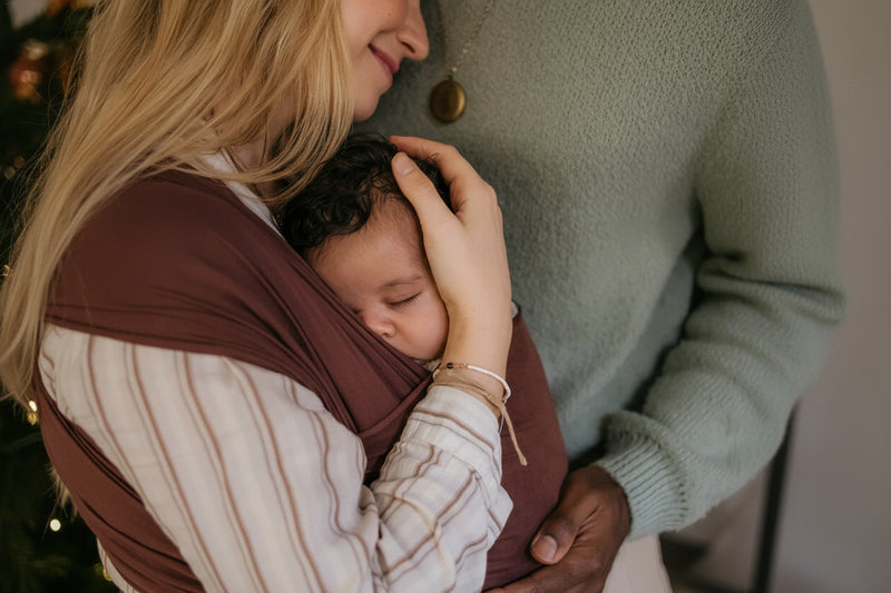 ORGANIC COTTON AND BAMBOO ULTRA SOFT AND ALL NATURAL BABY CARRIER.