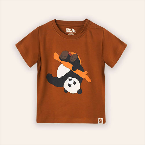 Silly panda tee