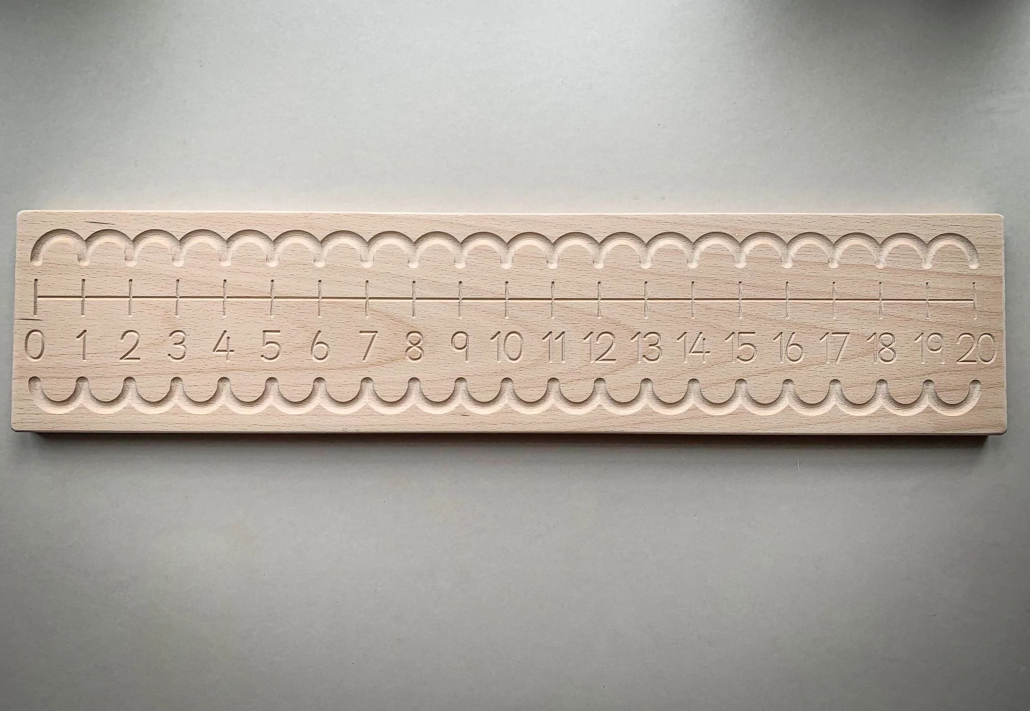 wooden number lines for kids, EYFS, Montessori. wooden toys for kids