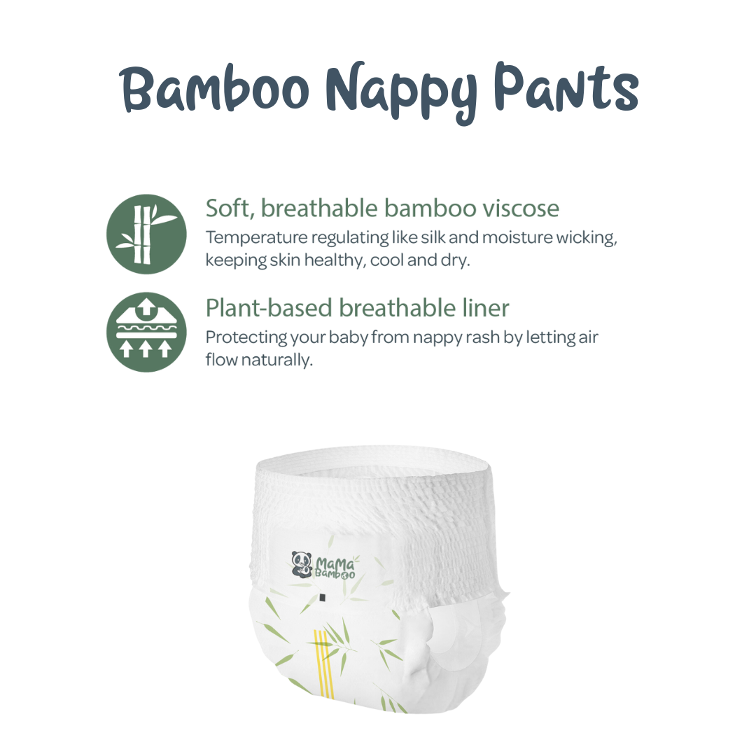 Bamboo Eco Pull-Up Nappy Pants