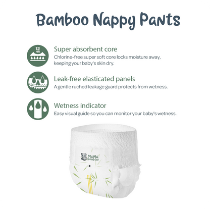 Bamboo Eco Pull-Up Nappy Pants