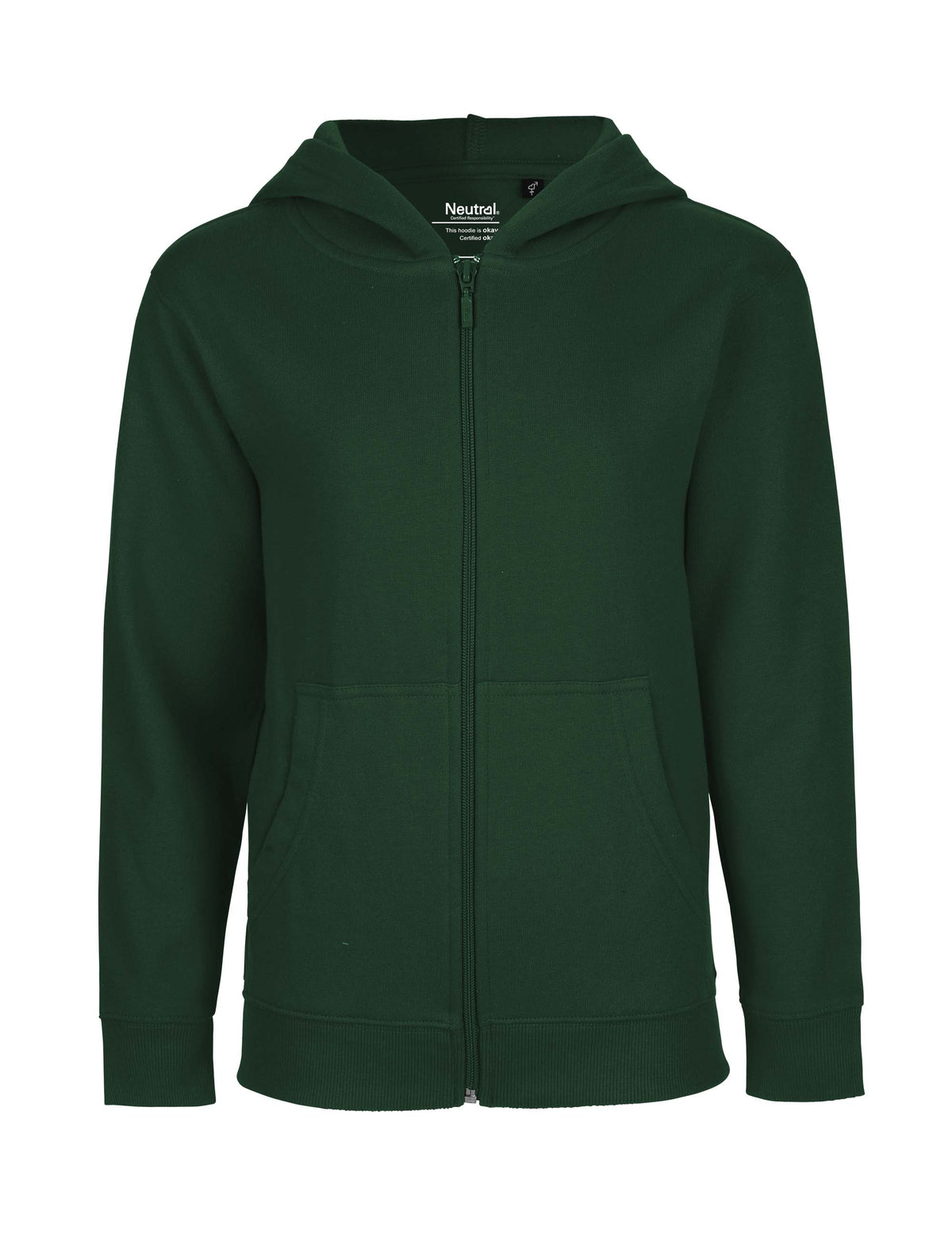 Fairtrade Organic Kids Zipped Hoodie