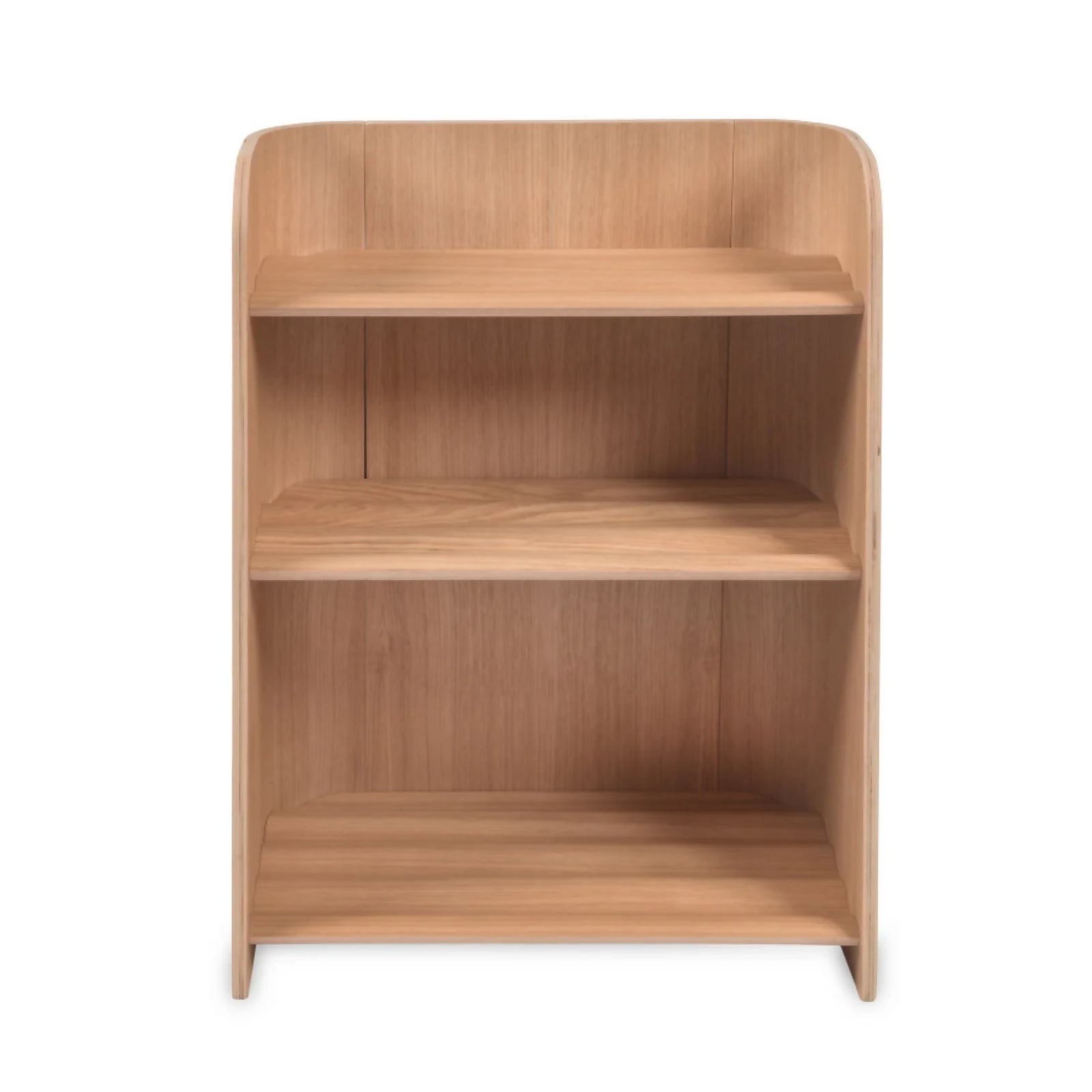 Kids wooden bookcase montessori inspired kids bookcase by curve lab