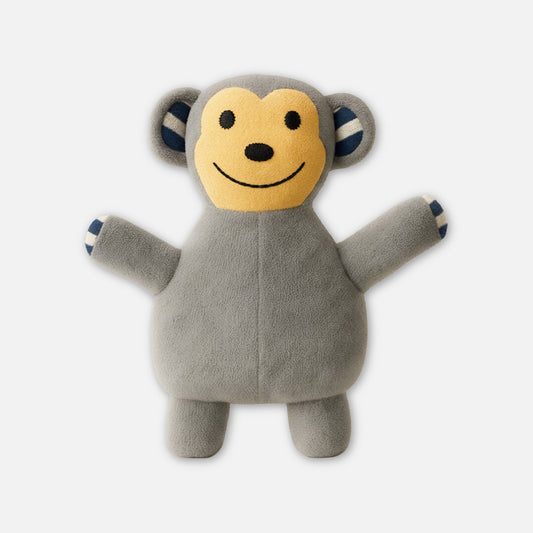 Monkey Teddy by Pure Earth Collection, organic cotton, vetted by KIDDYKIND